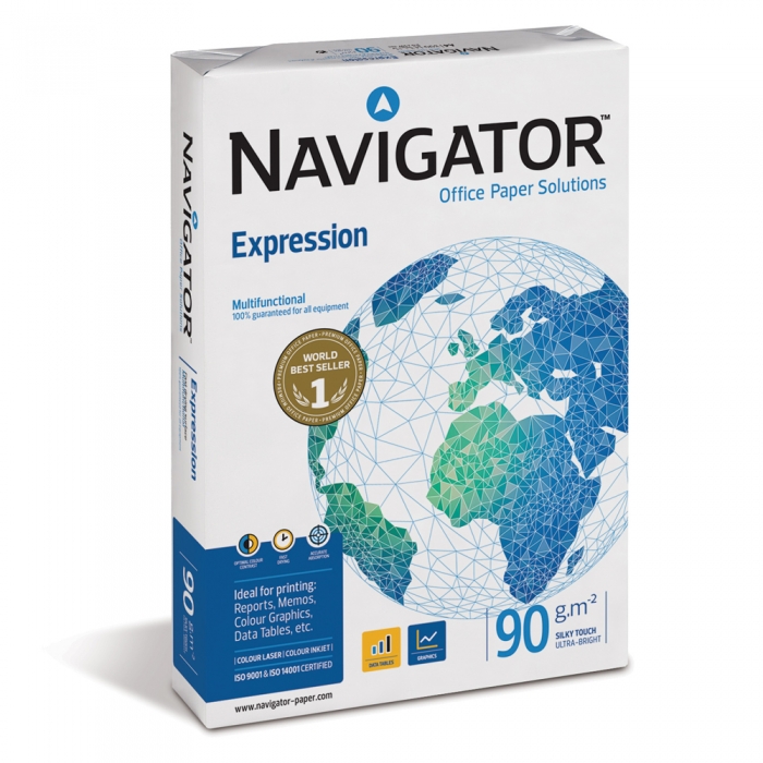 Χαρτί εκτύπωσης ΝAVIGATOR  90gr Εxpression 500φ
