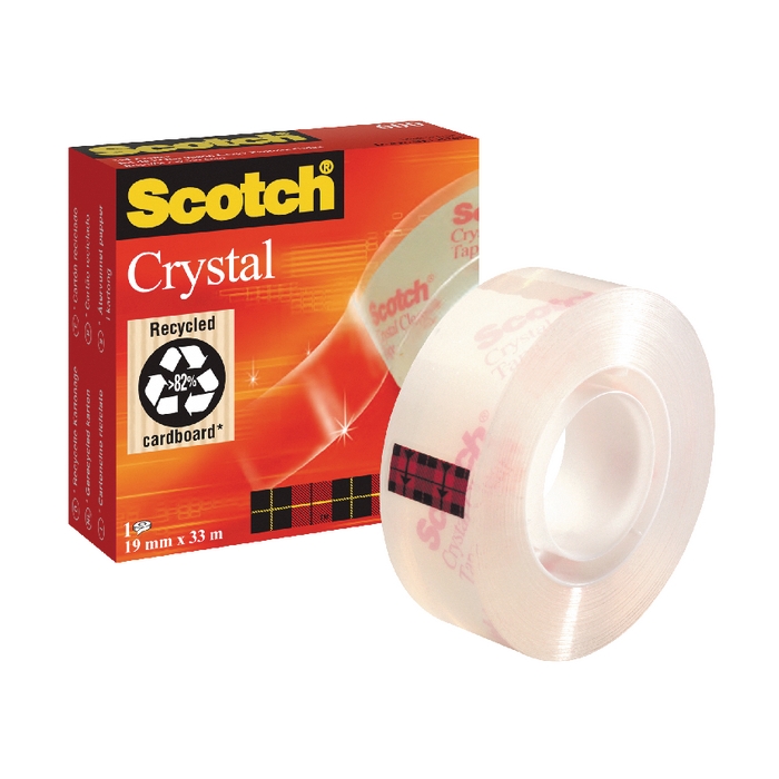 Σελοτέιπ SCOTCH 600 crystal 19mmX33m